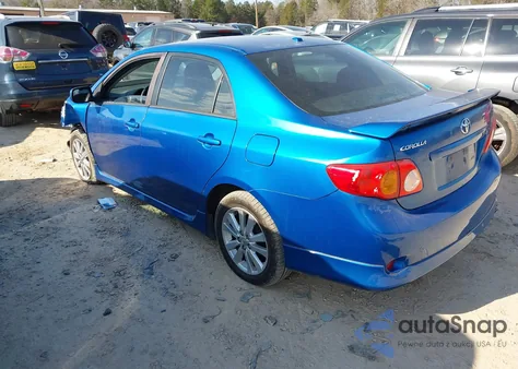 2010 Toyota Corolla S from USA, damaged, VIN 2T1BU4EE8AC277592